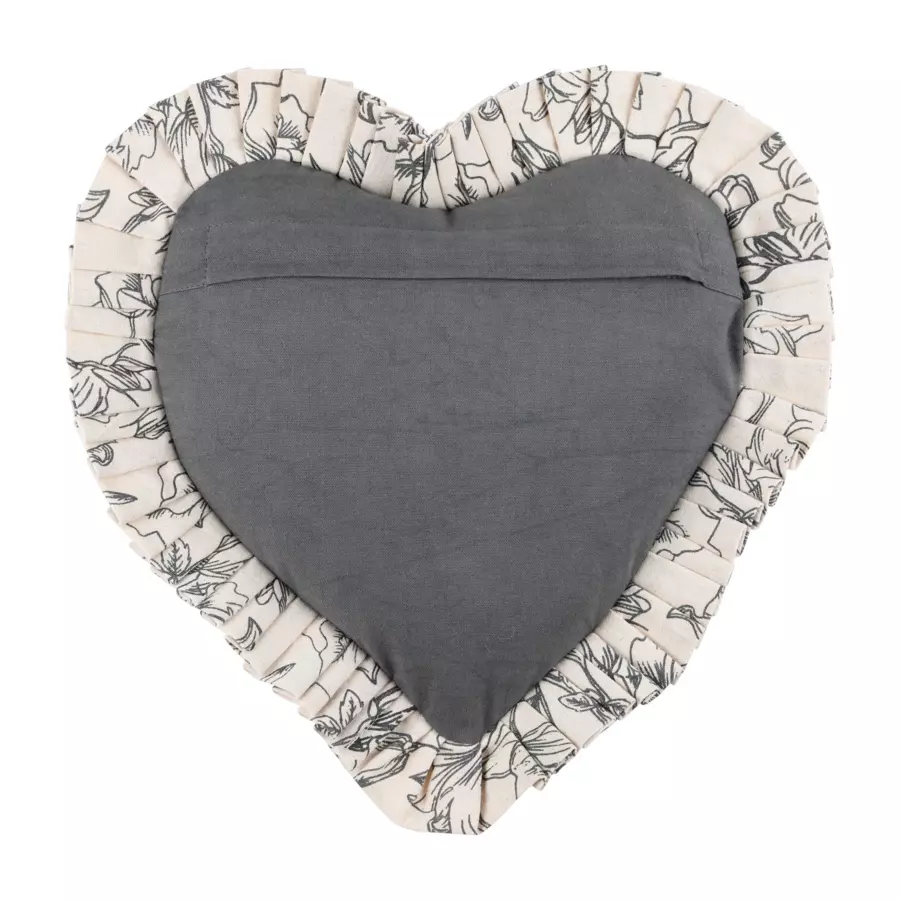 Cojín Cœur Bonnie Gris 5