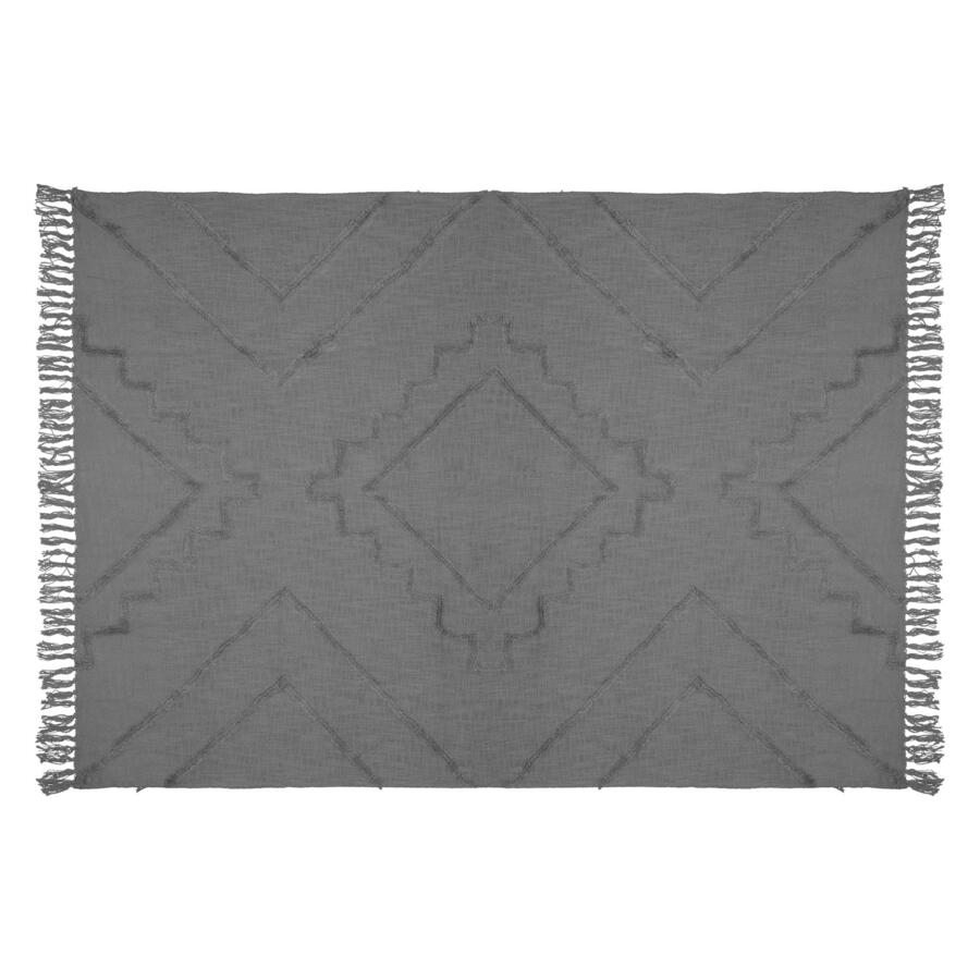 Cobertor (180 cm) Inca Gris oscuro 5