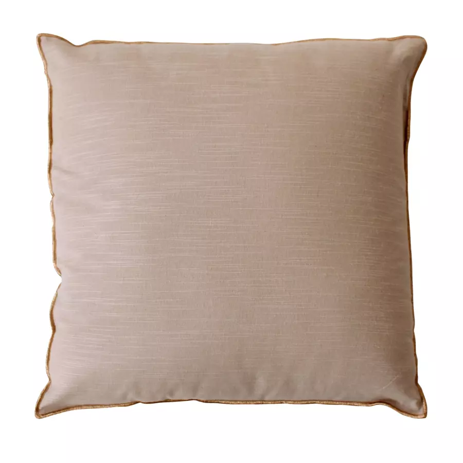 Coussin carré (40 cm) Vegetalis uni Beige 5