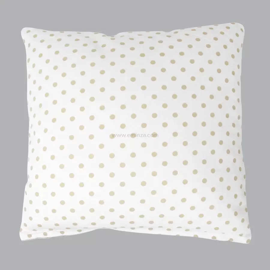Coussin carré (40 cm) Romantique dentelle Ecru 4