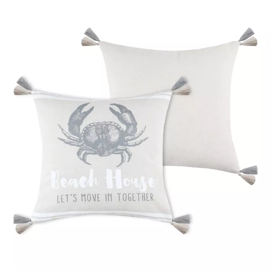 Coussin carré (40 cm) Gibraltar Gris 4