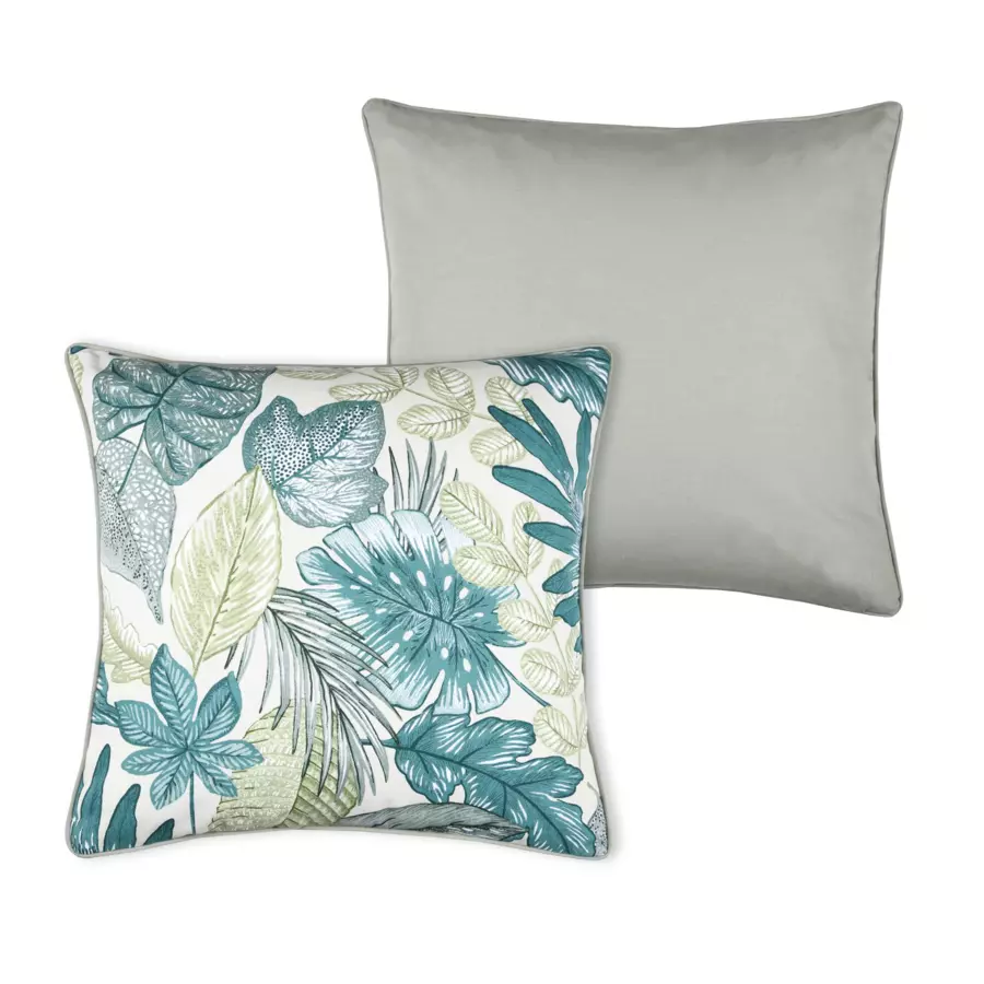 Coussin carré (50 cm) Farafa Bleu 4