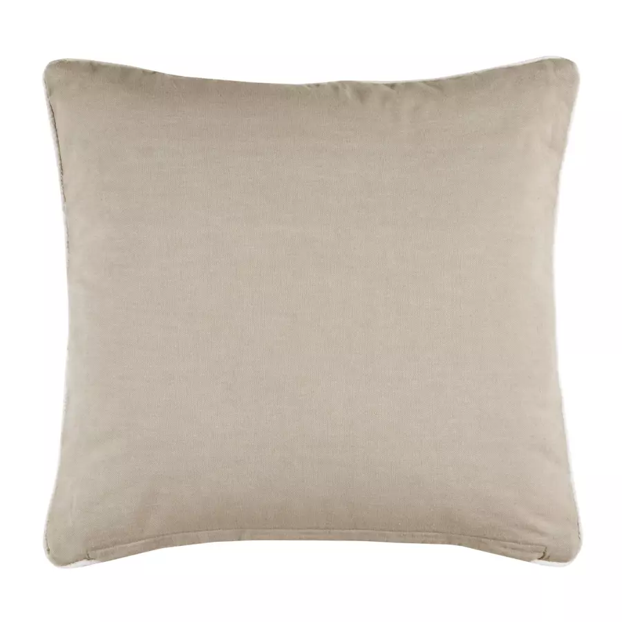 Coussin carré coton (40 cm) Yacht Gris 5