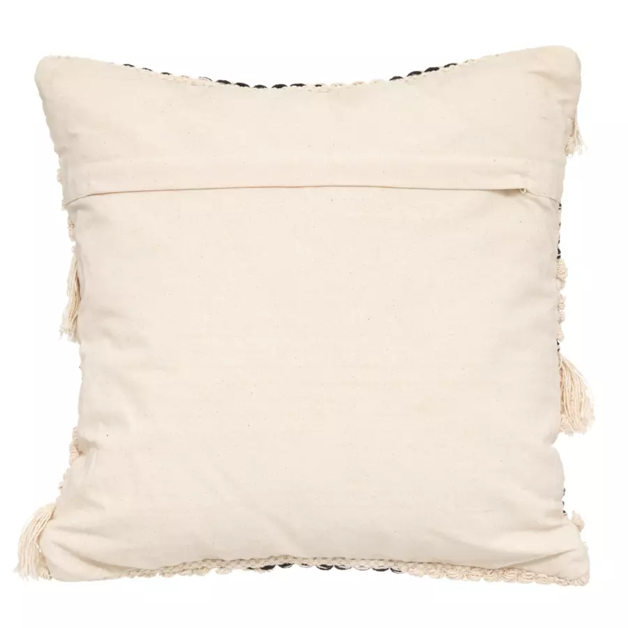 Coussin carré (45 cm) Nœud Noir 4