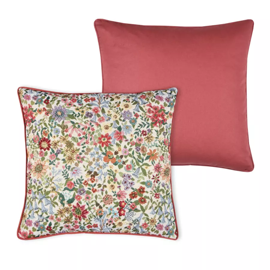 Cojín cuadrado en algodón (45 cm) Compiegne Multicolor 4