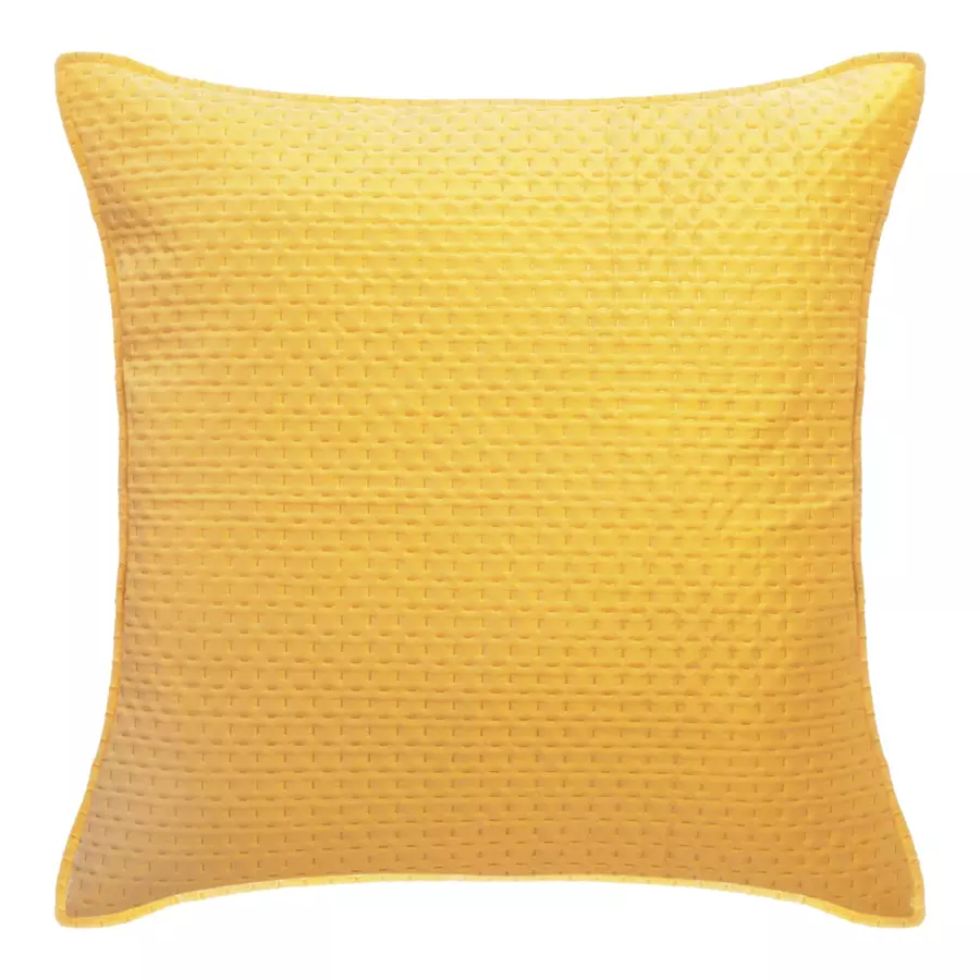 Couvre-lit et taies d'oreiller (260 x 240 cm) Dolce Jaune ocre 4