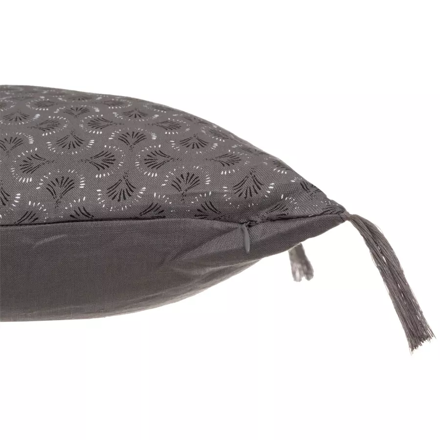 Coussin carré (40 cm) Linah Gris 4