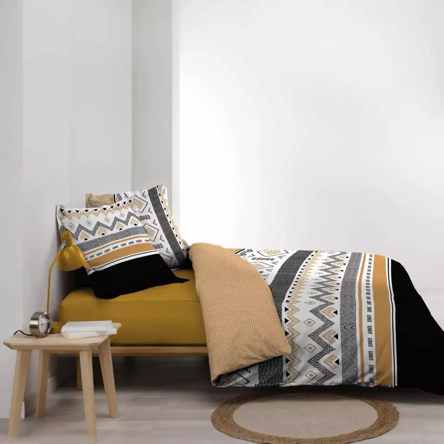 Dekbedovertrek met 2 kussenslopen percal katoen (240 cm) Astraline Meerkleurig 4