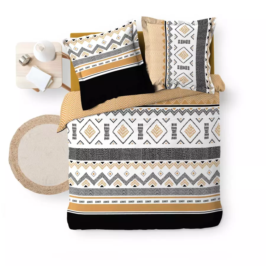 Dekbedovertrek met 2 kussenslopen percal katoen (240 cm) Astraline Meerkleurig 5