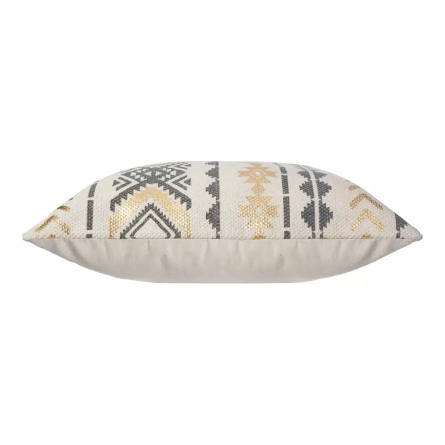 Housse de coussin carrée (40 cm) Etnik Gris 4