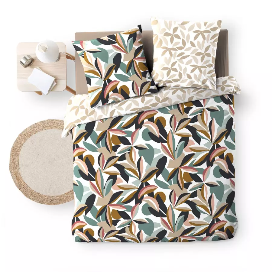 Funda Nórdica y dos fundas en algodón (260 cm) Lavinia Multicolor 4