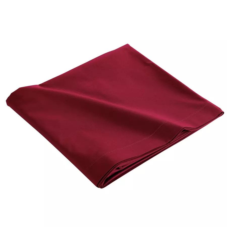 Sábana encimera en algodón bio (180 cm) Biolina Burdeos 4