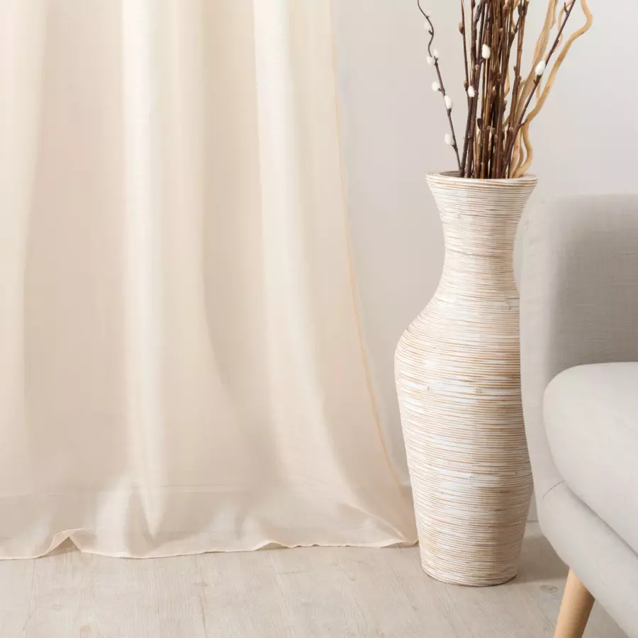 Visillo (300 x Alto 240 cm) Givrée Beige 4