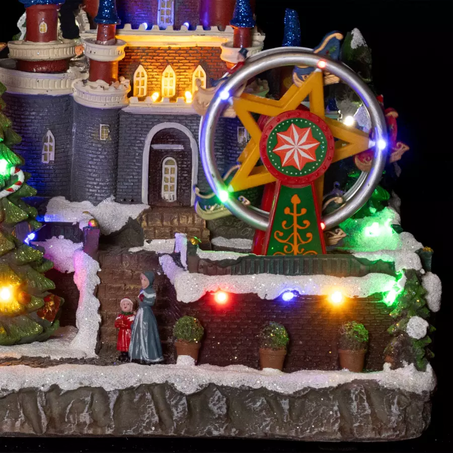 Village de Noël lumineux et musical Foire 4