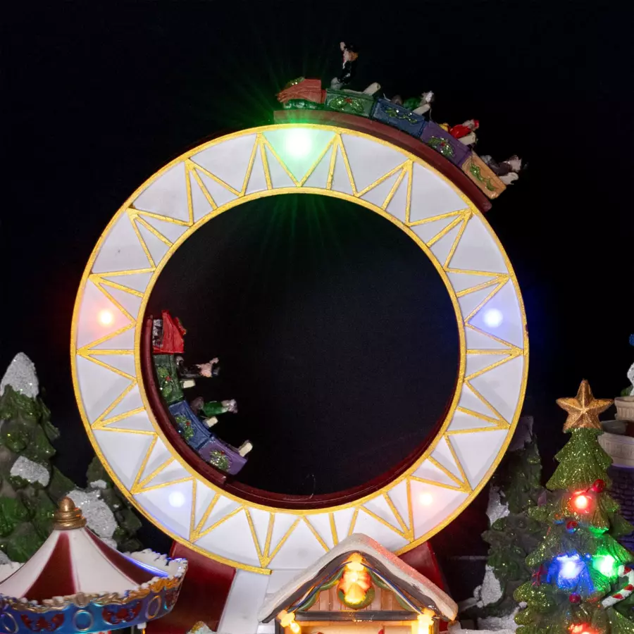 Village de Noël lumineux et musical Foire 5