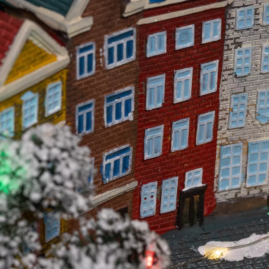 Pueblo de Navidad luminoso y musical Amsterdam 5