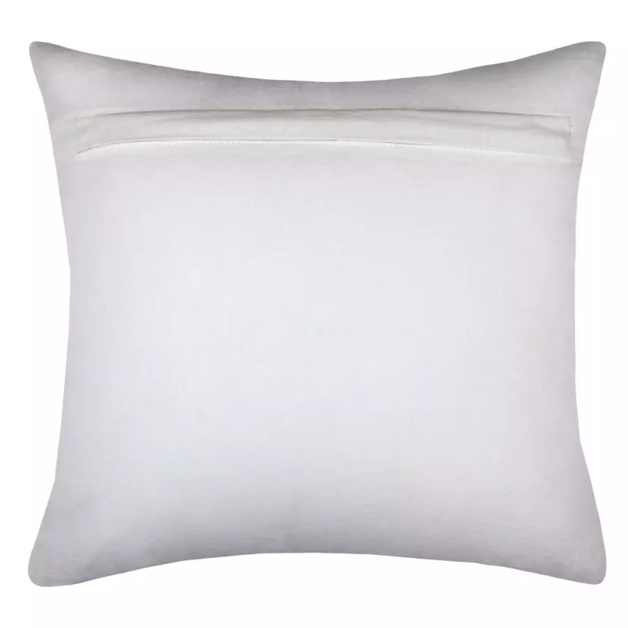 Coussin carré coton (40 cm) Cornouailles Ecru 4