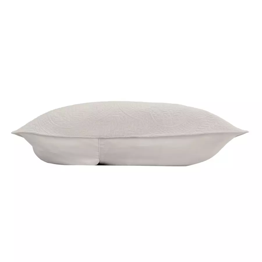 Housse de coussin (40 cm) Romane Blanche 4