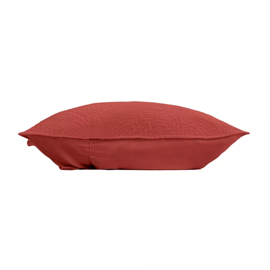 Funda de cojín (60 cm) Romane Terracota 4