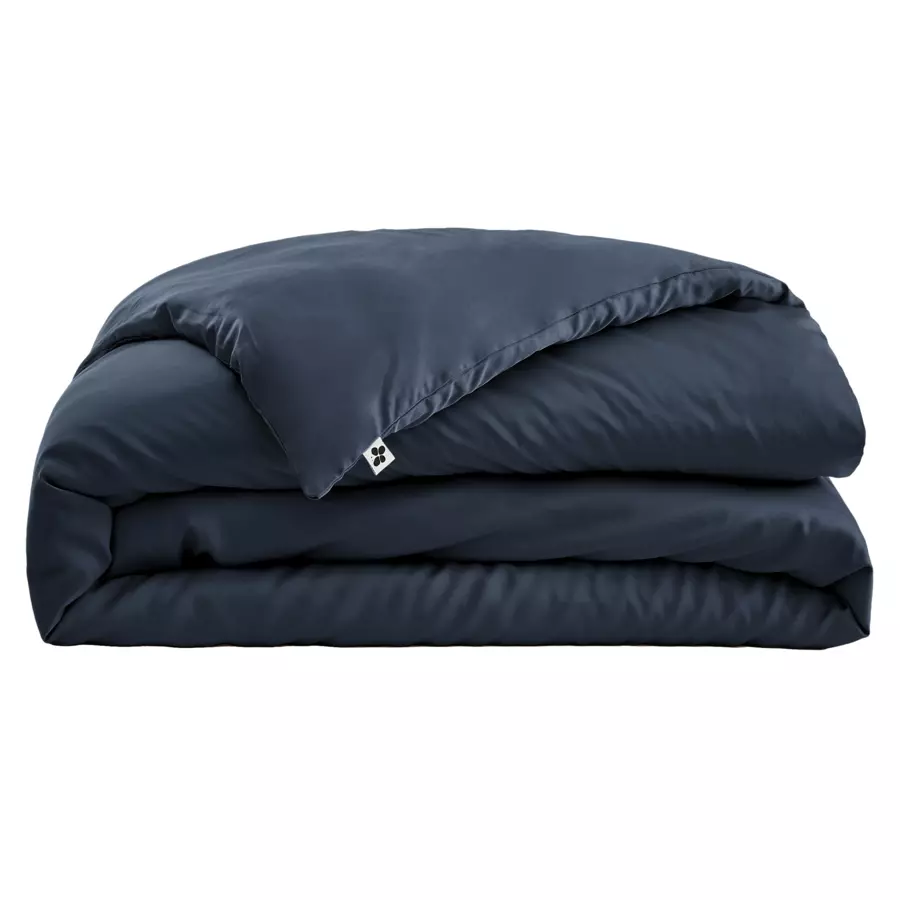 Bettbezug Bambus-Satin (260 cm) Salomé Nachtblau 5
