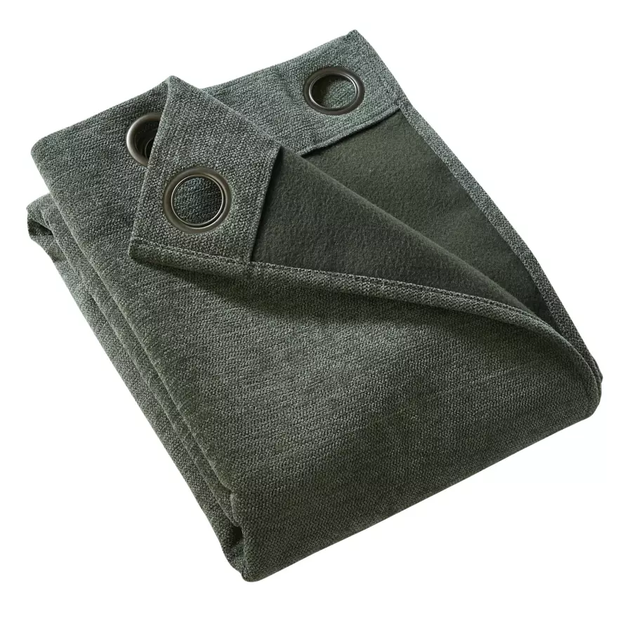 Rideau occultant isolant (140 x 260 cm) Bjorn Vert romarin 5