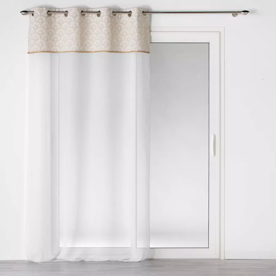 Voilage (140 x 240 cm) Bahina Beige 4