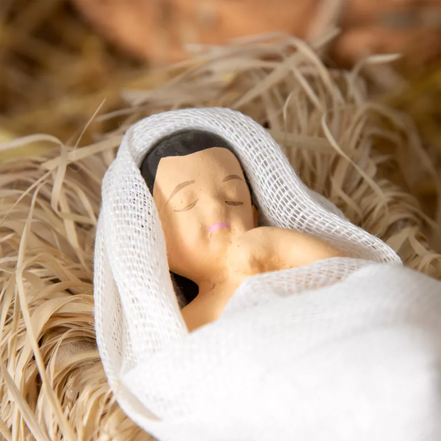 Crèche de Noël complète Saint-Baptiste