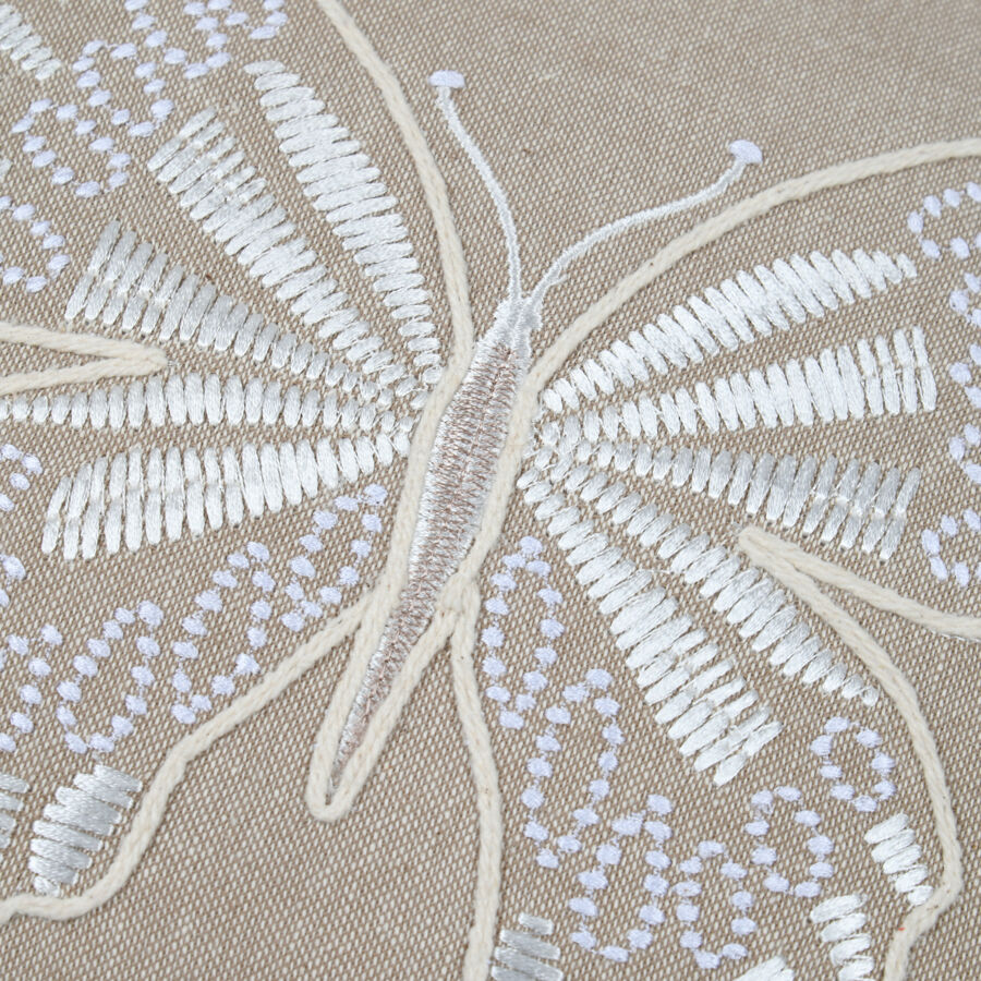 Cojín cuadrado en algodón (40 x 40 cm) Butine Beige