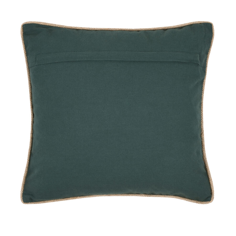 Cuscino quadrato di cotone (40 x 40 cm) Bunty Ecru