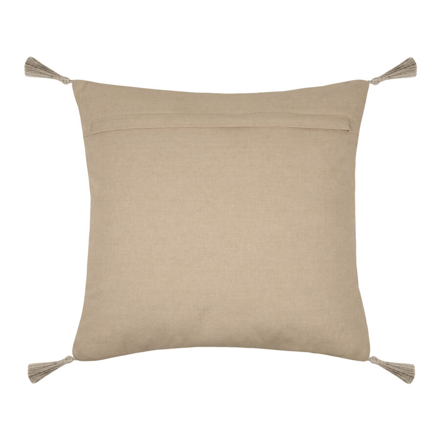 Cuscino quadrato di cotone (45 x 45 cm) Manisa Beige
