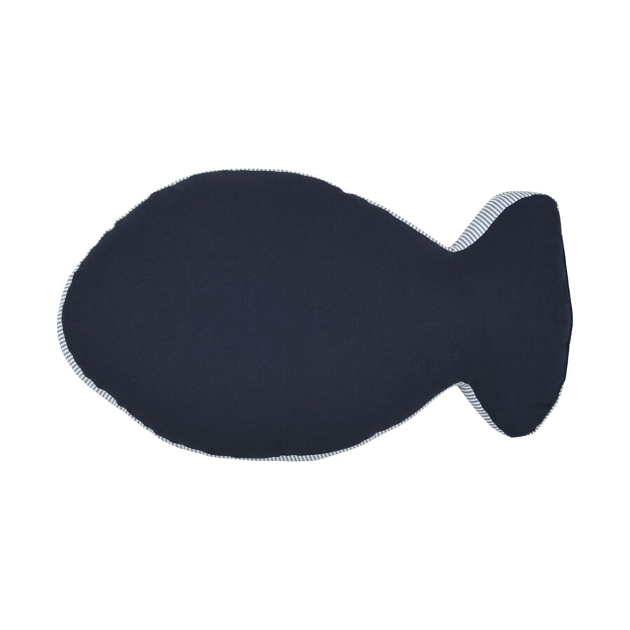 Cuscino pesce(50 cm) Escale Blu marino
