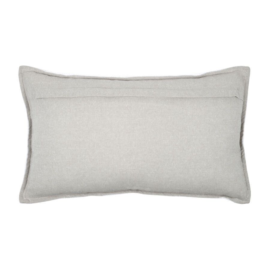 Cuscino rettangolare cotone (30 x 50 cm) Arcachon Bianco