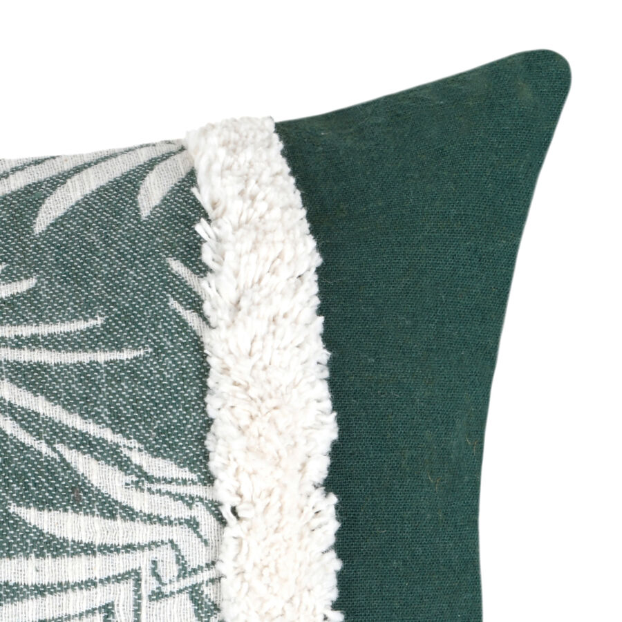 Rechteckiges Kissen aus Baumwolle (30 x 50 cm) Bunty Grün
