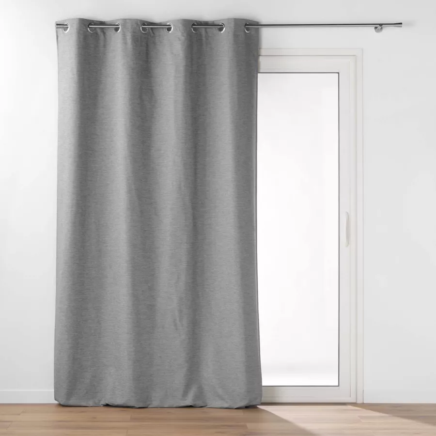 Cortina térmica con forro desmontable (140 x 260 cm) Coverline Gris antracita