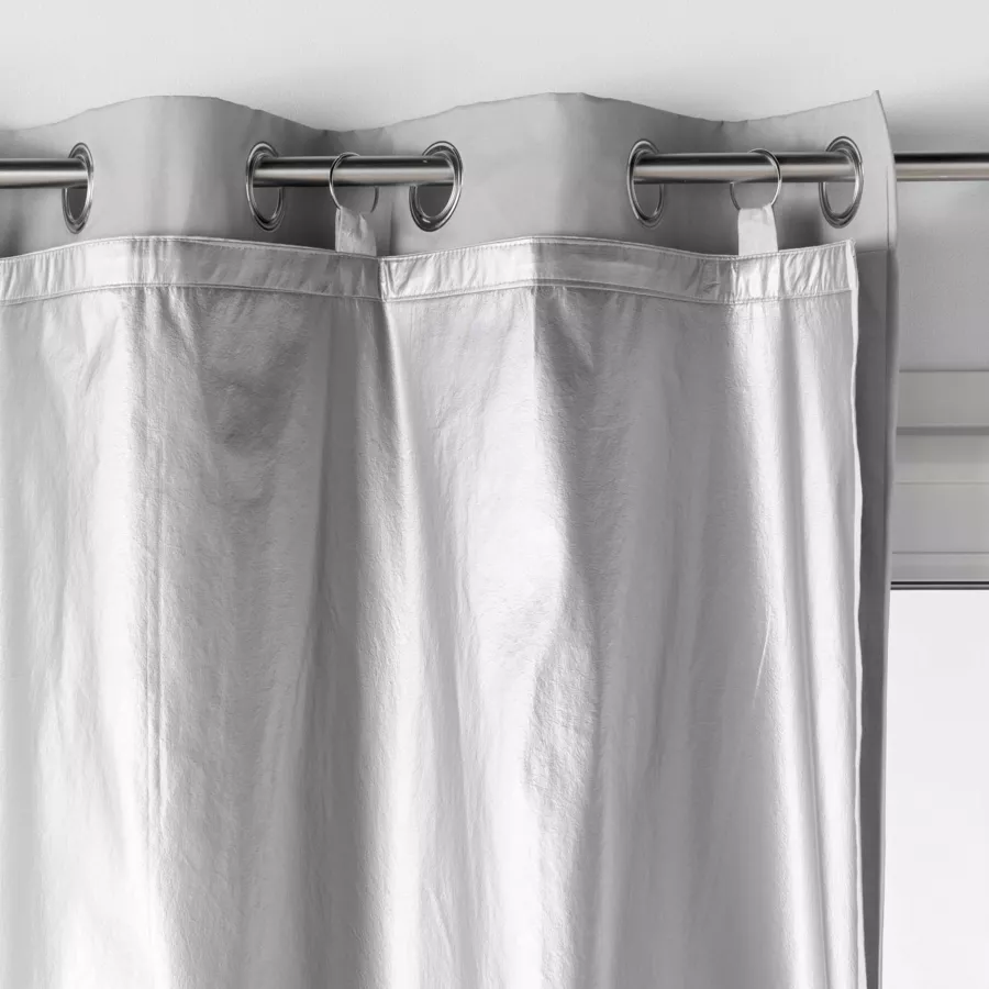 Cortina térmica con forro desmontable (130 x 230 cm) Cover Gris