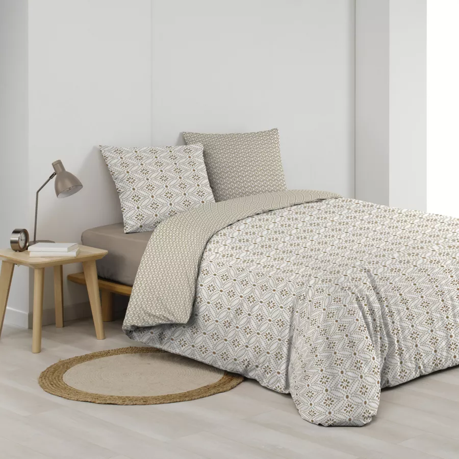 PARURE 3 P. 260 x 240 CM IMPRIME 57 FILS ALLOVER BRIANNA