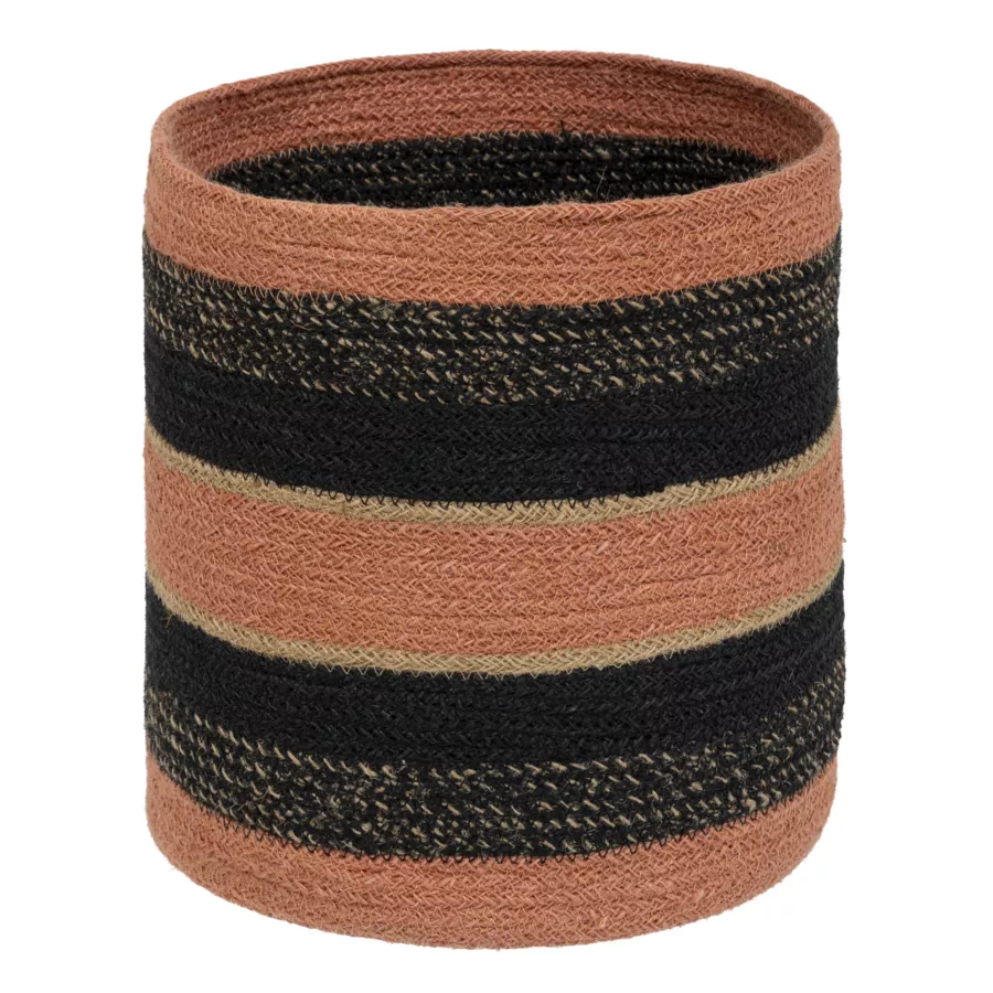 Lote de 3 cestas yute (27 cm) Inaya Multicolor