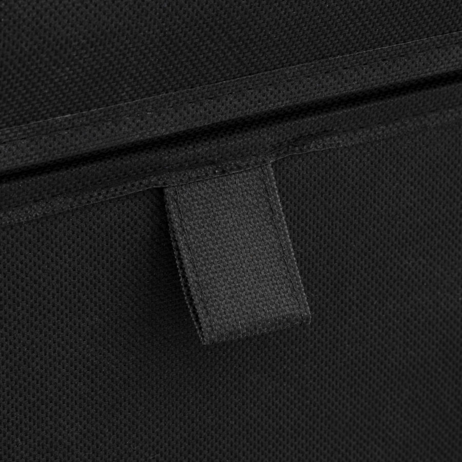 Panier à linge pliable (36 x 36 x 55 cm) Colorama Noir