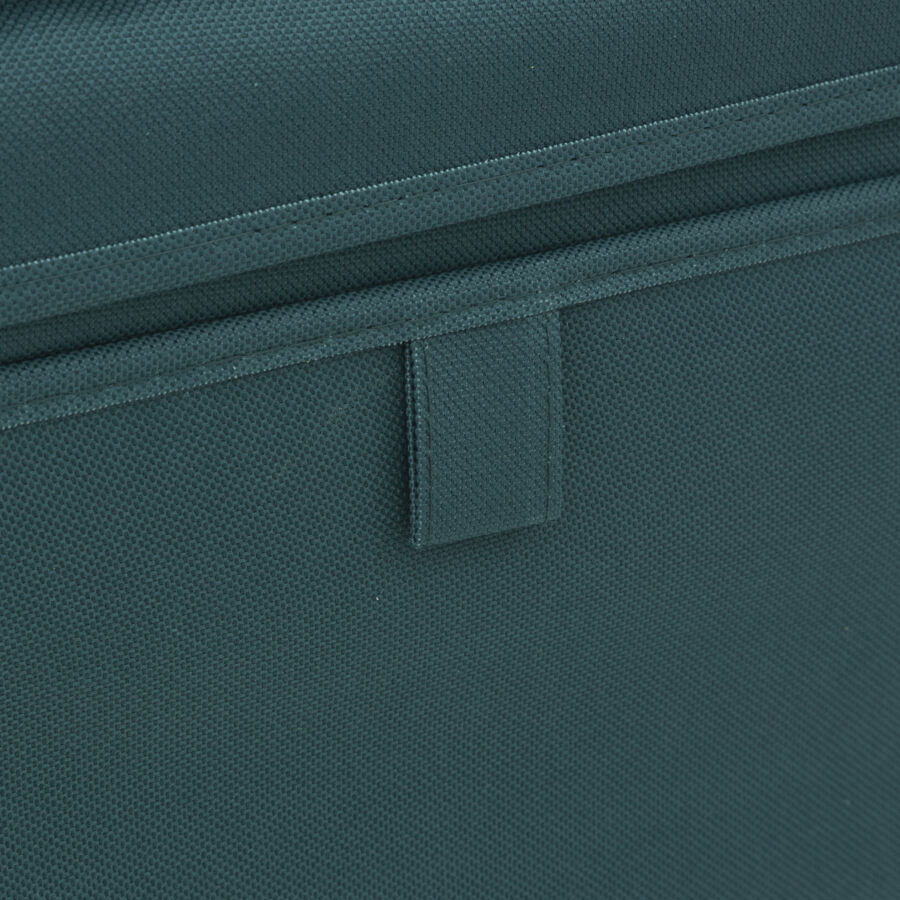 Cesta de ropa plegable (36 x 36 x 55 cm) Colorama Azul petroleo