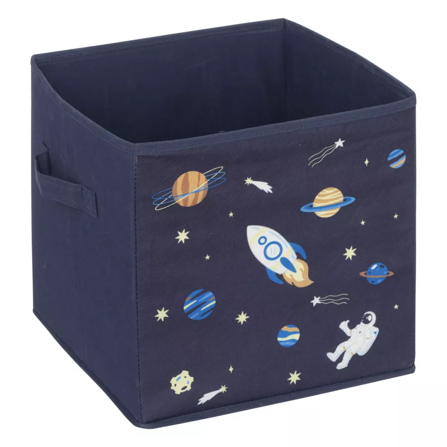 Opbergmand (29 x 29 cm) Espace Blauw