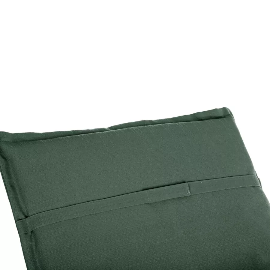 Coussin de transat déhoussable (L190 cm) Korai Vert olive