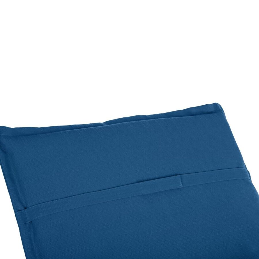 Coussin de transat déhoussable (L190 cm)  Korai Bleu Indigo
