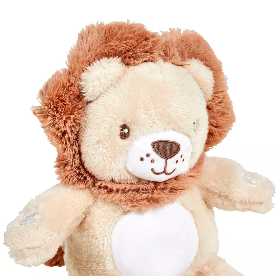 Peluche lámparita y musical bebé Lion Marrón