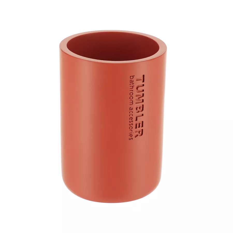 Set di accessori bagno Puro bambù Terracotta