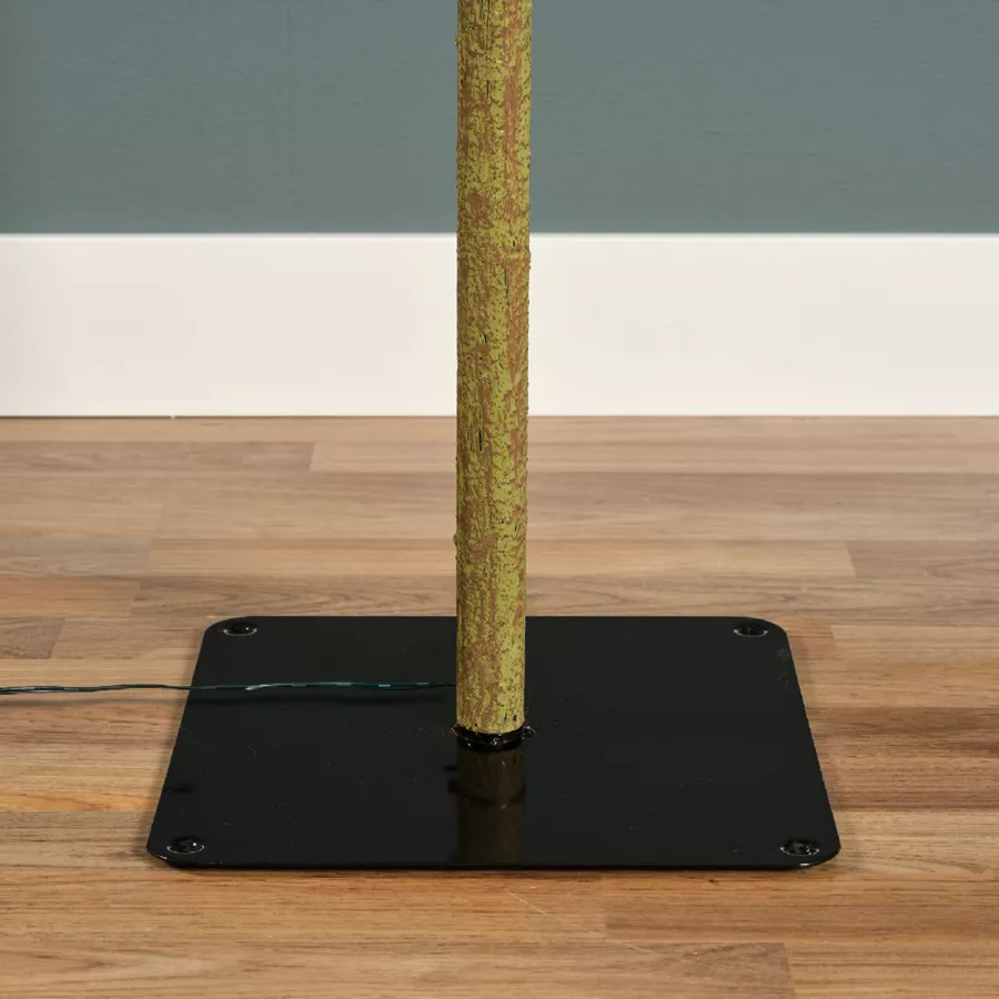 1 Sierra sapin prelit dia60.00-H240.00cm-250L vert/blanc chaud