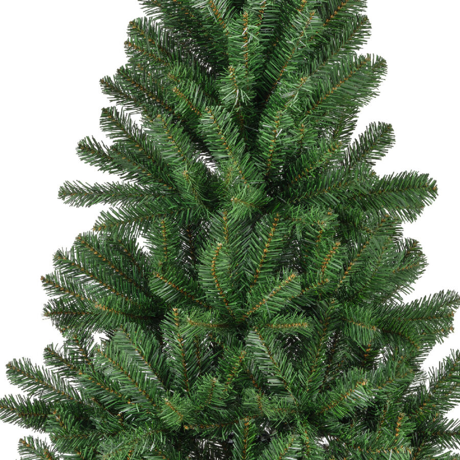 Künstlicher beleuchteter Weihnachtsbaum 200 LED H150 cm King Tannengrün