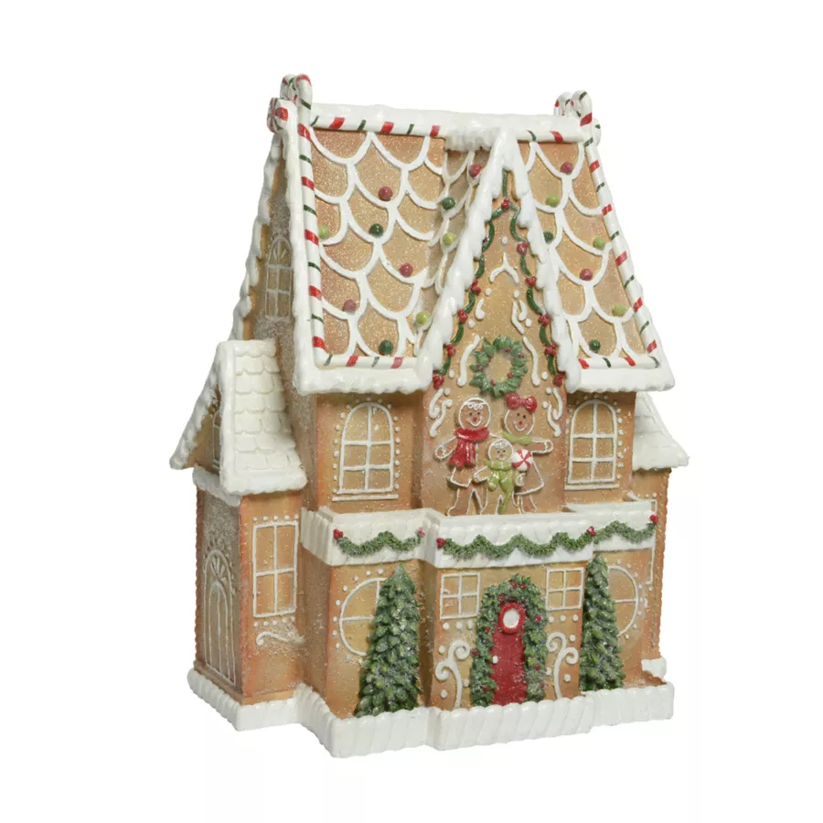 Decoratief Reuzenhuis (H67 cm) Gemberkoekje