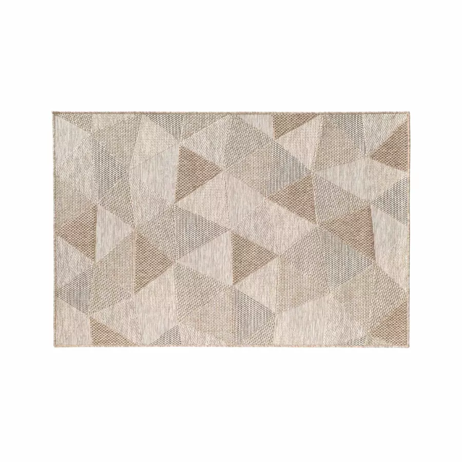 Geweven woonkamertapijt (120 x 170 cm) Odilon Beige