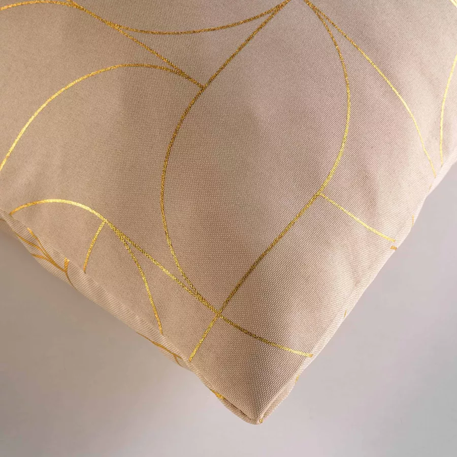 Cojín cuadrado (60 x 60 cm) LouxOro Beige
