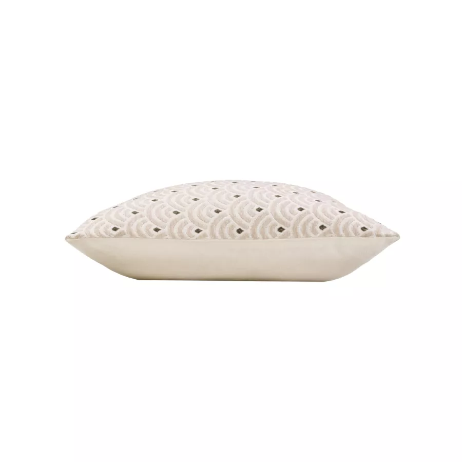 Coussin carré (45 x 45 cm) Minella Ecru
